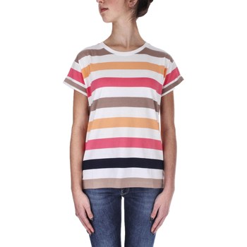 Textiel Dames T-shirts korte mouwen Barbour LML0759 Oranje