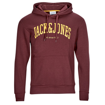 Textiel Heren Sweaters / Sweatshirts Jack & Jones JJEJOSH SWEAT HOOD Bordeau