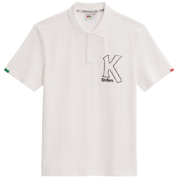 Textiel T-shirts & Polo’s Kickers Big K Poloshirt Beige