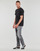 Textiel Heren T-shirts korte mouwen Calvin Klein Jeans MIX MEDIA POCKET TEE Zwart