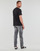 Textiel Heren T-shirts korte mouwen Calvin Klein Jeans MIX MEDIA POCKET TEE Zwart