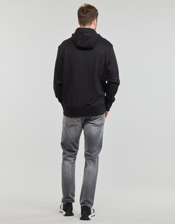 Calvin Klein Jeans CONNECTED LAYER LANDSCAPE HOODIE Zwart