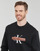 Textiel Heren Sweaters / Sweatshirts Calvin Klein Jeans MONOLOGO STENCIL CREW NECK Zwart