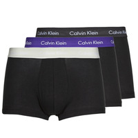 Ondergoed Heren Boxershorts Calvin Klein Jeans LOW RISE TRUNK X3 Zwart