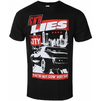 Textiel T-shirts met lange mouwen Guns N Roses  Zwart