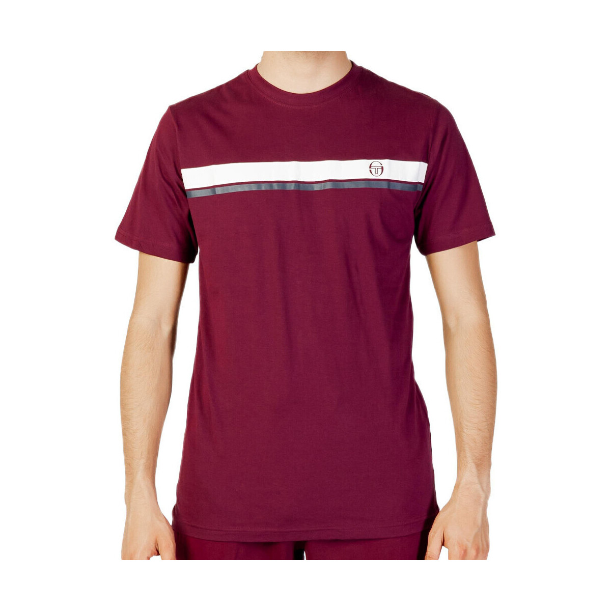 Textiel Heren T-shirts & Polo’s Sergio Tacchini  Rood