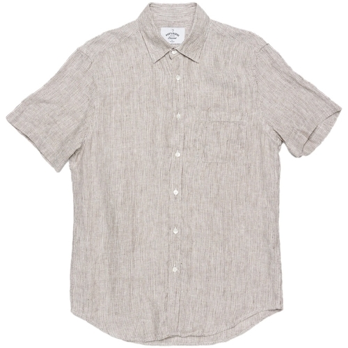 Textiel Heren Overhemden lange mouwen Portuguese Flannel Highline Shirt - Brown Bruin