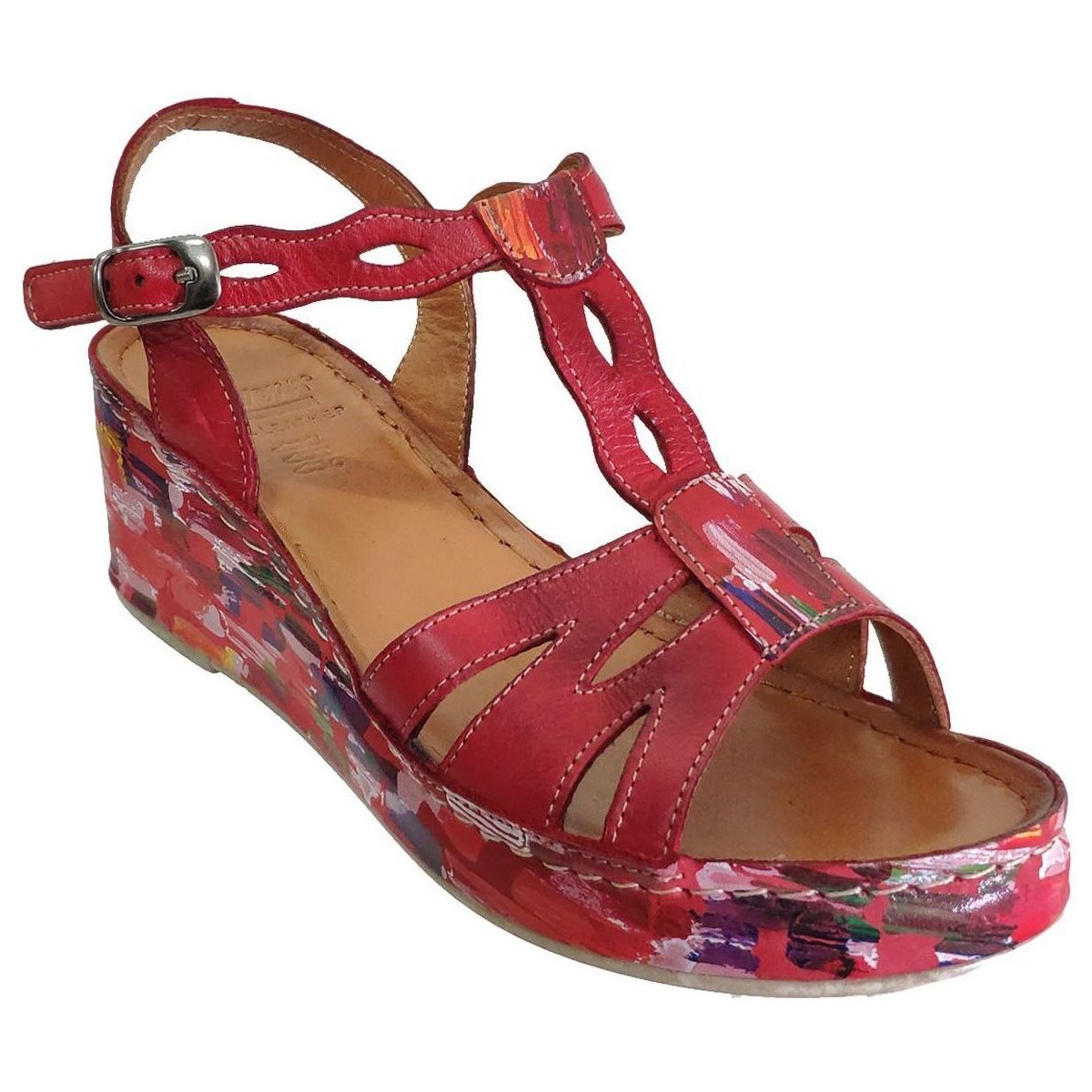 Schoenen Dames Sandalen / Open schoenen Karyoka Fapor Rood