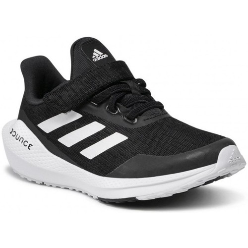 Schoenen Kinderen Running / trail adidas Originals Eq21 Run El K Zwart