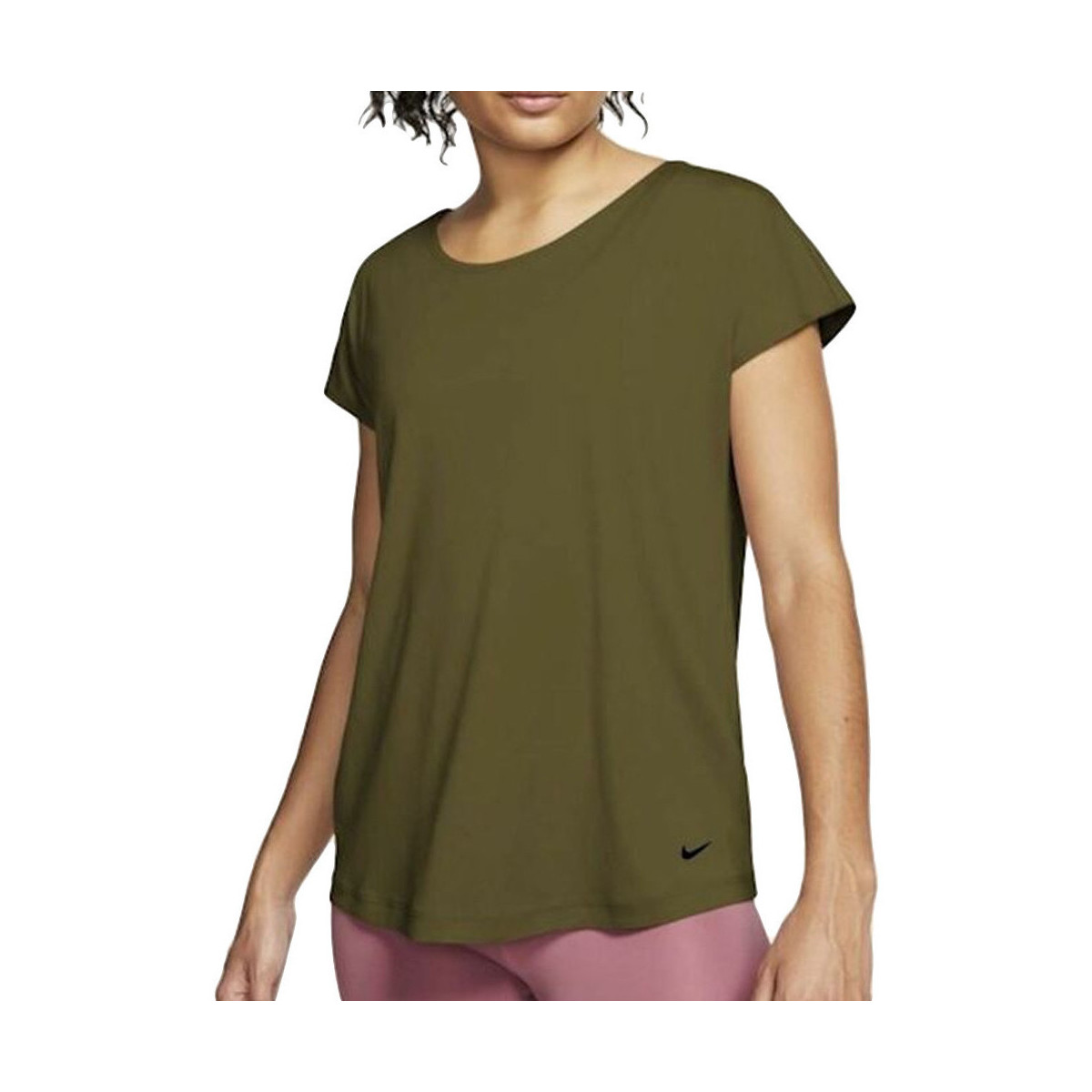 Textiel Dames T-shirts & Polo’s Nike  Groen