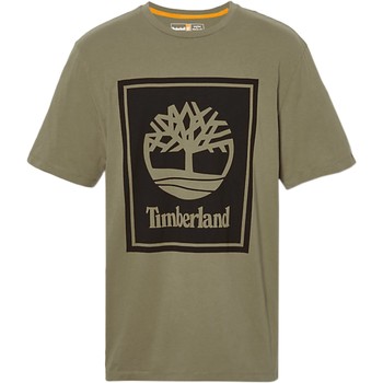 Textiel Heren T-shirts korte mouwen Timberland 208543 Groen