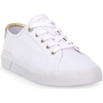 Schoenen Dames Sneakers Tommy Hilfiger YBS LACE UP Wit