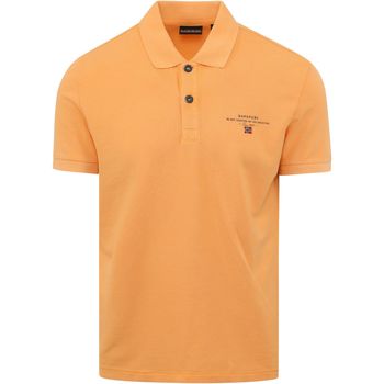 Textiel Heren T-shirts & Polo’s Napapijri Polo Elbas Oranje Oranje