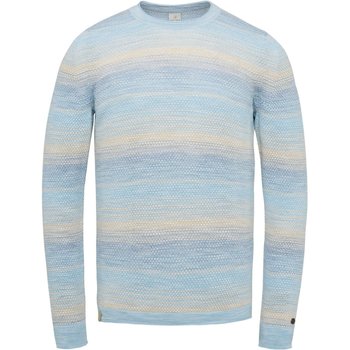Textiel Heren Sweaters / Sweatshirts Cast Iron Trui Strepen Lichtblauw Blauw