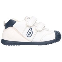 Schoenen Jongens Sneakers Biomecanics 221001 Niña Azul Blauw