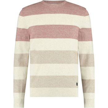 Textiel Heren Sweaters / Sweatshirts State Of Art Trui Strepen Beige Multicolour