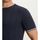 Textiel Heren T-shirts & Polo’s State Of Art Knitted T-Shirt Navy Blauw