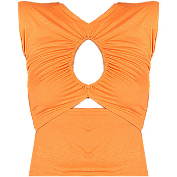 Textiel Dames Tops / Blousjes Pinko  Oranje