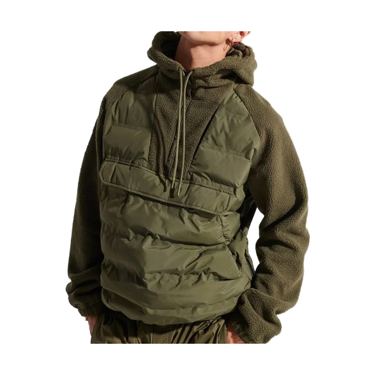 Textiel Heren Wind jackets Superdry  Groen