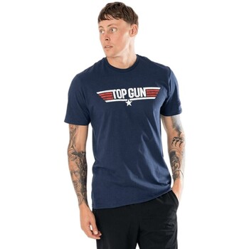 Textiel T-shirts met lange mouwen Top Gun  Blauw