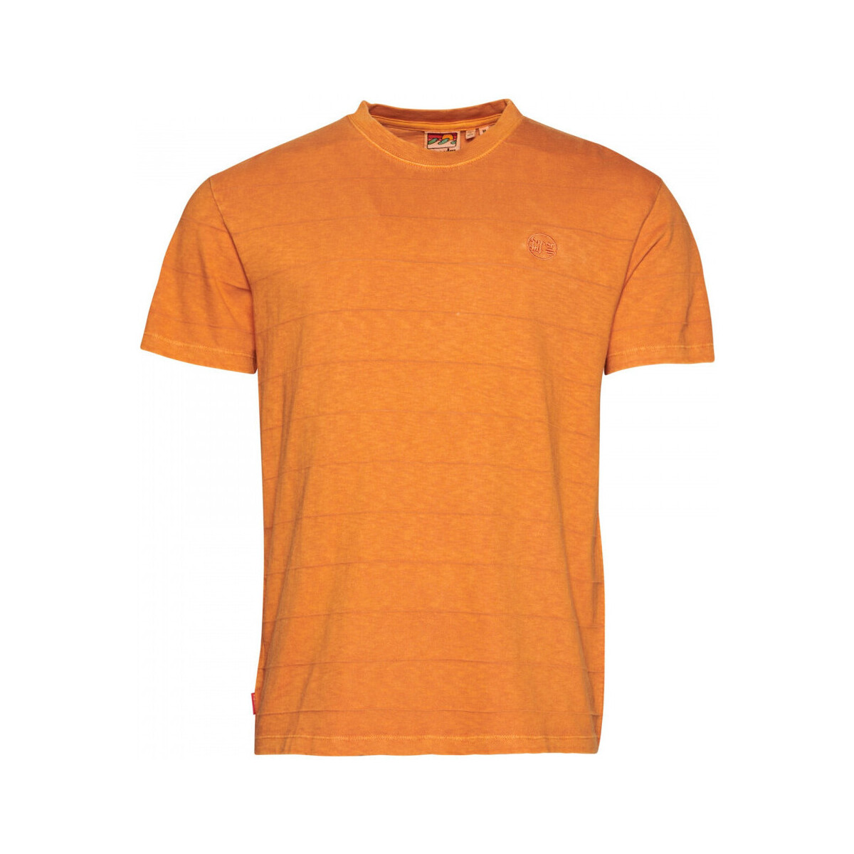 Textiel Heren T-shirts & Polo’s Superdry Vintage texture Oranje