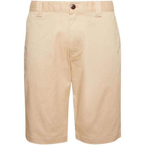 Textiel Heren Korte broeken / Bermuda's Tommy Jeans  Beige