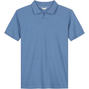 Textiel Heren T-shirts & Polo’s Dstrezzed Polo Bowie Blauw Blauw