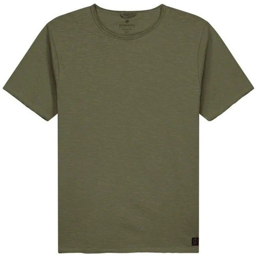 Textiel Heren T-shirts & Polo’s Dstrezzed Mc Queen T-shirt Army Groen Groen