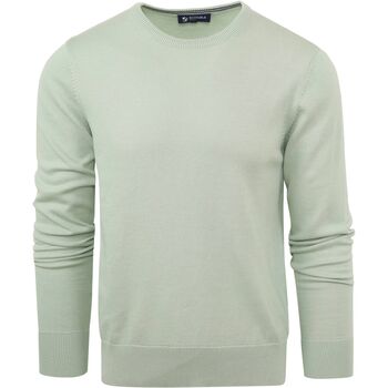 Textiel Heren Sweaters / Sweatshirts Suitable Respect Oinix Pullover O-Hals Lichtgroen Groen