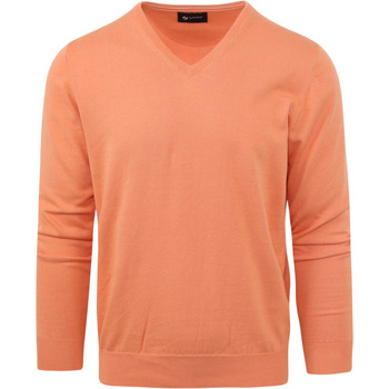 Textiel Heren Sweaters / Sweatshirts Suitable Pullover Vini V-Hals Oranje Oranje