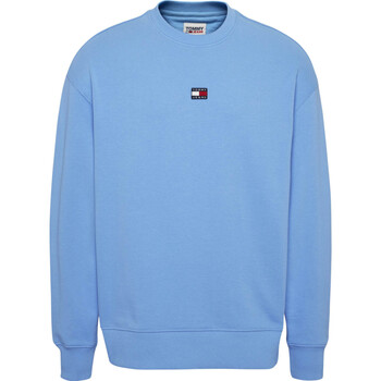 Tommy Jeans Relax Badge Crew Sweater Blauw