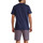 Textiel Heren Pyjama's / nachthemden Admas Pyjamashort t-shirt Panot Antonio Miro Blauw