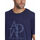 Textiel Heren Pyjama's / nachthemden Admas Pyjamashort t-shirt Logo Soft Blauw