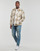 Textiel Heren Wind jackets Scotch & Soda Wool-Blend Zip-Thru Check Overshirt Camel
