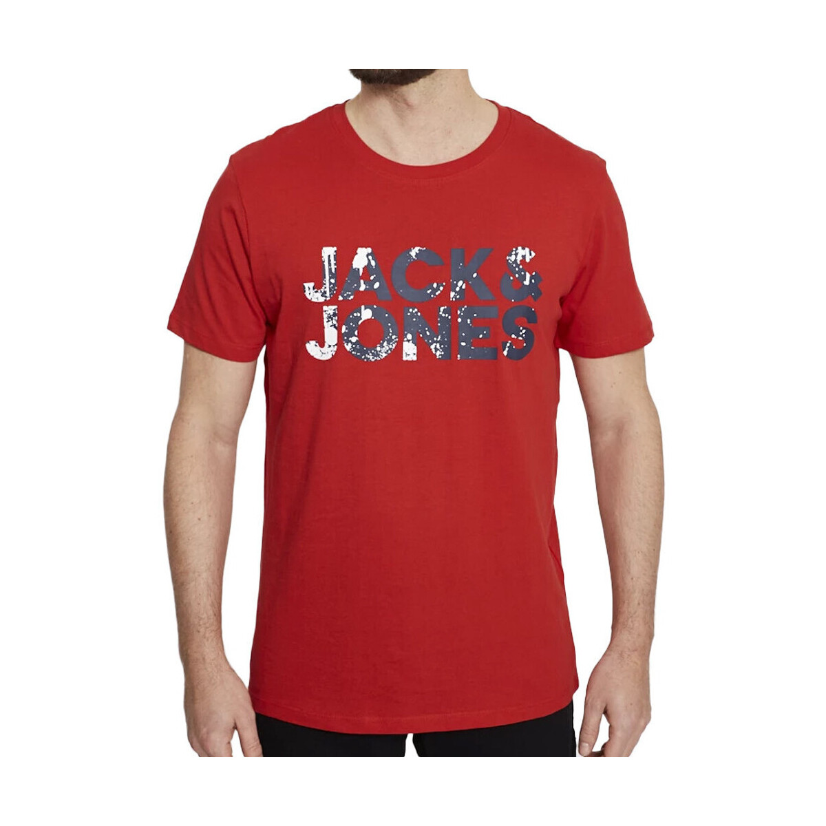 Textiel Heren T-shirts & Polo’s Jack & Jones  Rood