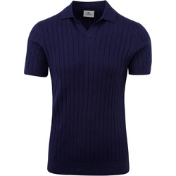 Textiel Heren T-shirts & Polo’s Suitable Tyler Polo Navy Blauw