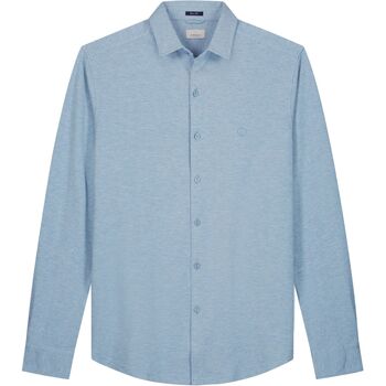 Textiel Heren Overhemden lange mouwen Dstrezzed Overhemd Kirk Blauw Blauw