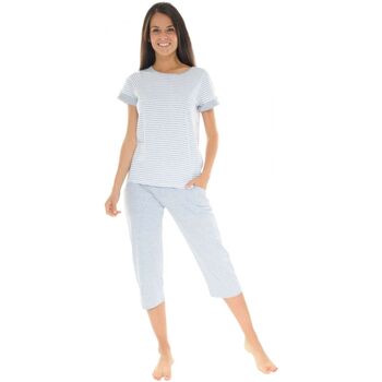 Textiel Dames Pyjama's / nachthemden Christian Cane VERONIKA Grijs