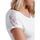 Textiel Dames Tops / Blousjes Admas T-shirt met korte mouwen Puntilla Hombro Wit