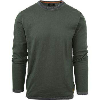 Textiel Heren Sweaters / Sweatshirts Scotch & Soda Pullover Wolmix Donkergroen Groen