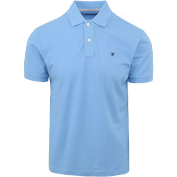 Textiel Heren T-shirts & Polo’s Hackett Polo Blauw Blauw