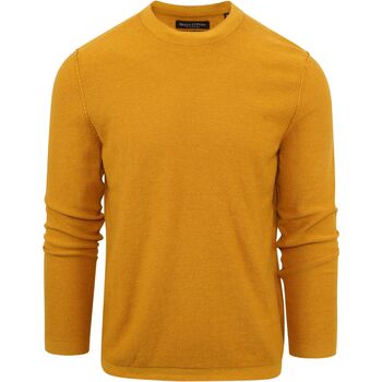 Textiel Heren Sweaters / Sweatshirts Marc O'Polo Trui O-Hals Okergeel Geel