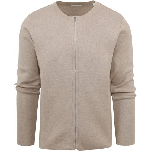 Textiel Heren Sweaters / Sweatshirts Knowledge Cotton Apparel Vest Beige Beige