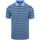 Textiel Heren T-shirts & Polo’s Sun68 Poloshirt Strepen Lichtblauw Blauw