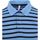 Textiel Heren T-shirts & Polo’s Sun68 Poloshirt Strepen Lichtblauw Blauw