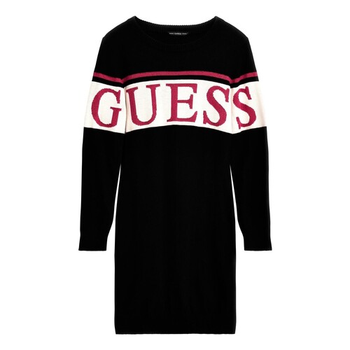 Textiel Meisjes Korte jurken Guess J3BK16 Zwart