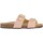 Schoenen Dames Leren slippers Geox 210109 Roze