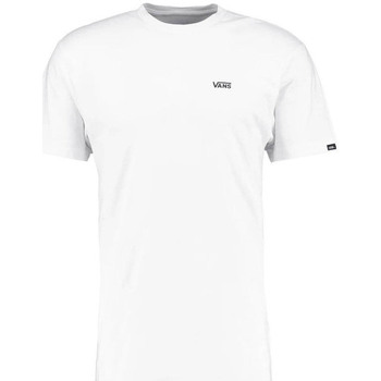Textiel Heren T-shirts korte mouwen Vans Left Chest Logo Shirt Wit