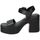 Schoenen Dames Sandalen / Open schoenen Isteria 23020 Zwart