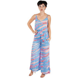 Textiel Dames Jumpsuites / Tuinbroeken Isla Bonita By Sigris Knobbeltje Blauw